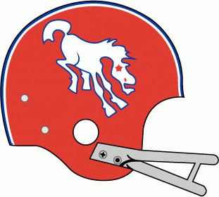 Denver Broncos 1966 Helmet Logo t shirts DIY iron ons